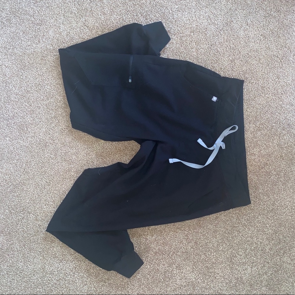Figs Zamora Jogger Scrubs Size Medium Black